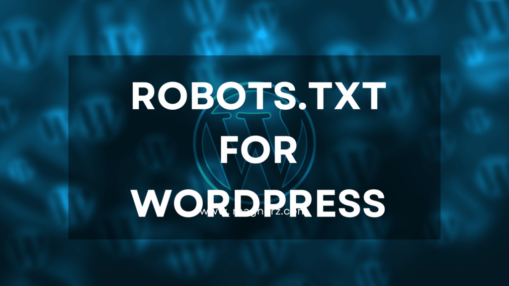 Robots.txt for WordPress